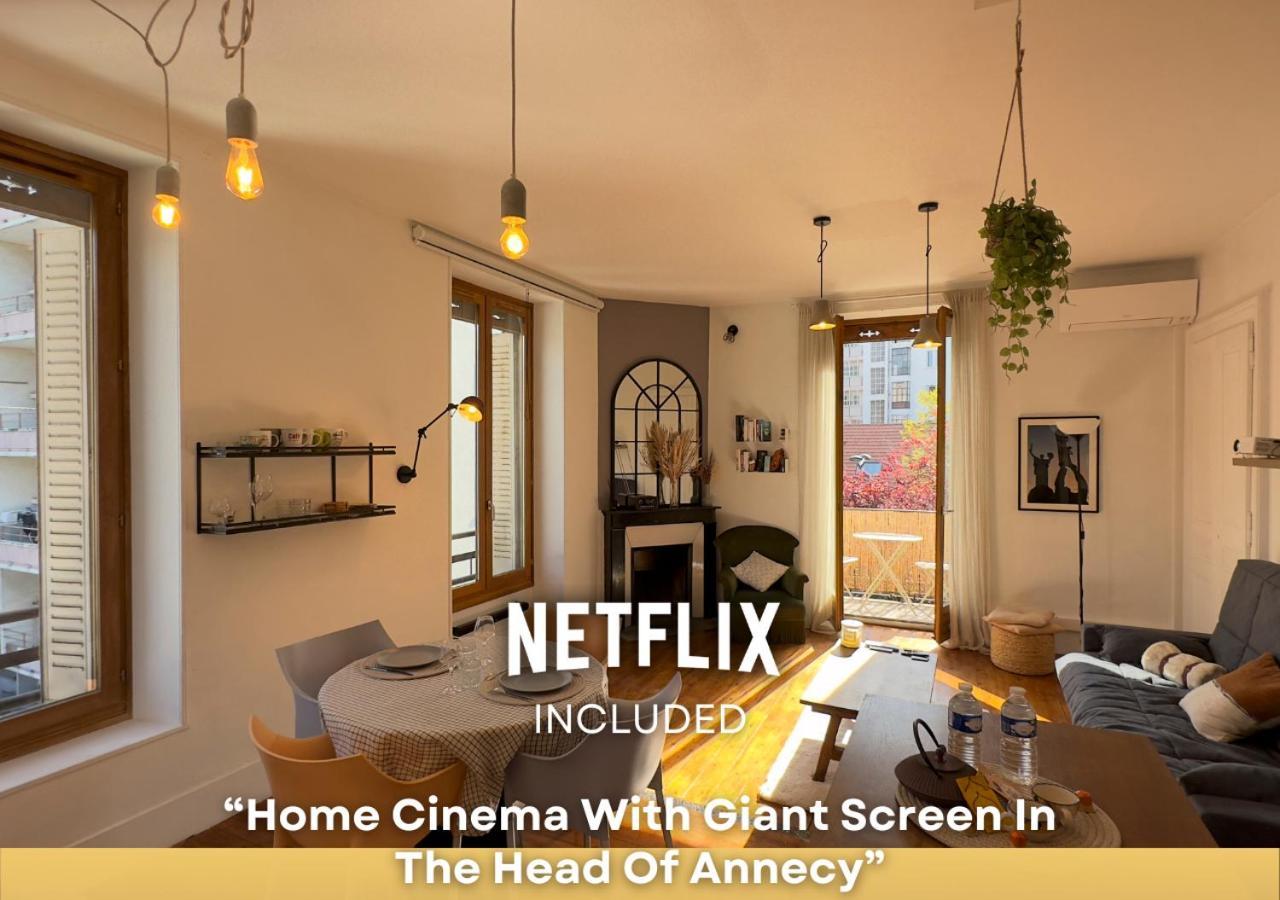 Duplex Loft - Central & Home Cinema Annecy Ngoại thất bức ảnh